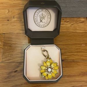 Juicy Couture Yellow Flower Charm